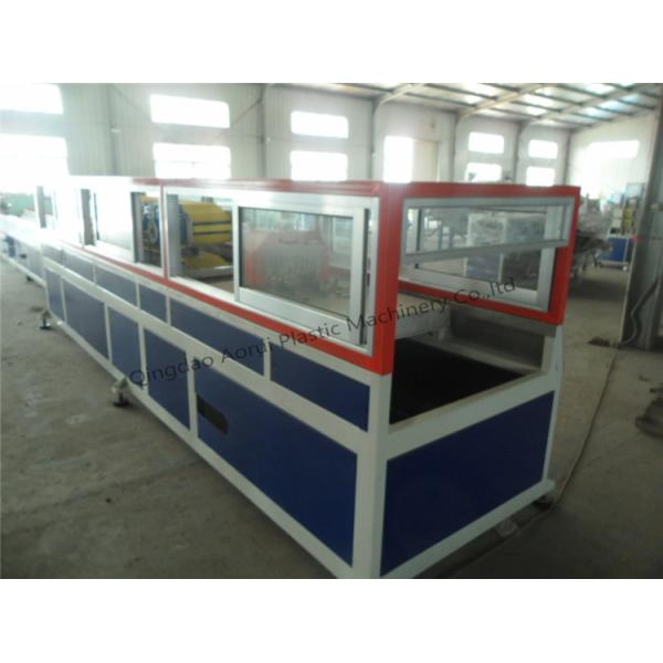 Professional Plastic Profile Extrusion Line / PVC WPC Decking Profile Making Machine