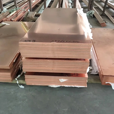 C2600 C2700 C5210 Flat Copper Plate 99.7% Purity 0.5mm To 200mm For Industry Automotive