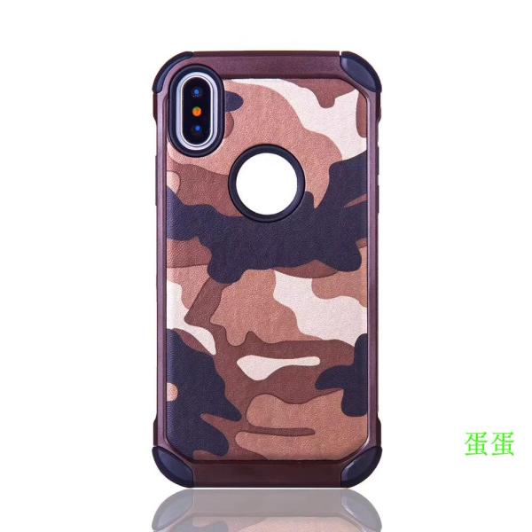 Iphone X camouflage silicone case, protective case for Iphone X, camouflage silicone case for Iphone X