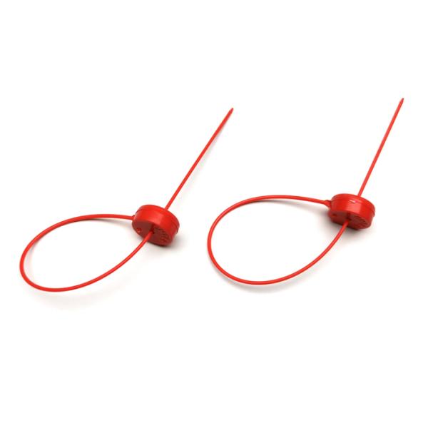 Easy Break Mini Pull Tight Tamper Proof Plastic Security Seal with 69N Tensile Strength and Laser Print