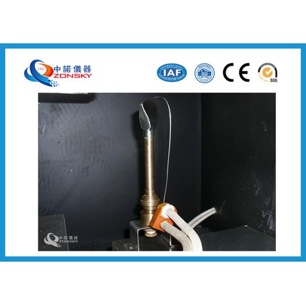 UL 94 Flammability Testing Equipment , Foam Plastics Horizontal Combustion Apparatus