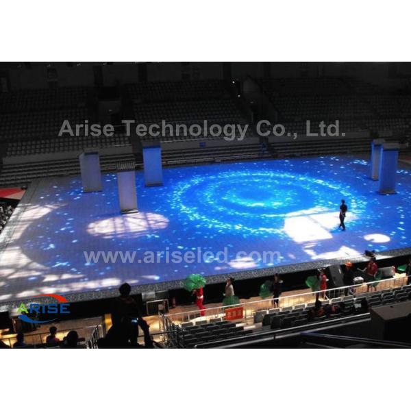 P12.5mm Interactive touch LED dance floor,Full multi-touch LED dance floor of interactive