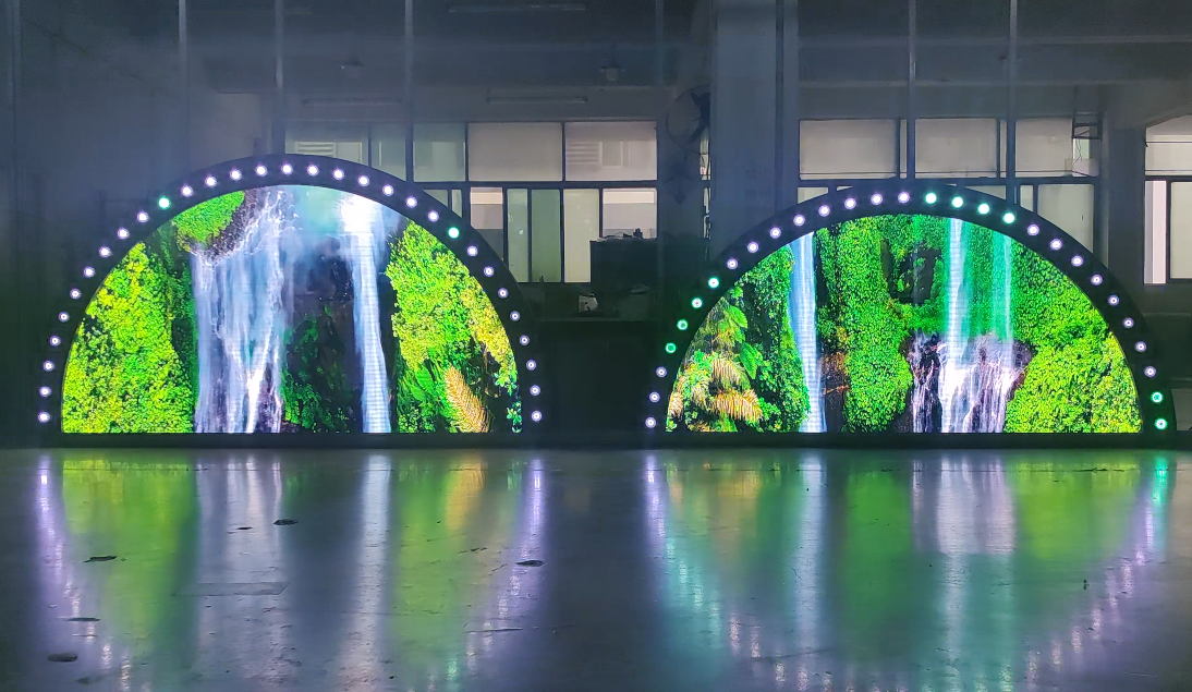 4m Diameter P3 Outdoor Round LED Screen