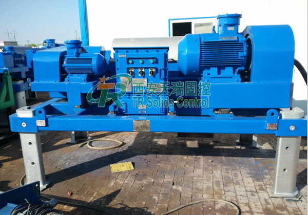 1250mm Long SS 316 Drilling Mud Centrifuge for Solid Liquid Separation