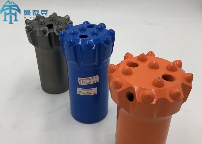 T51 102mm Thread Button Bit with YK05 Carbide Tips for Thread Extension Rod and Tunneling