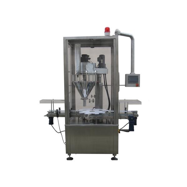 Coffee / Milk Rotary Powder Filling Machine Spice Multi Language Interface