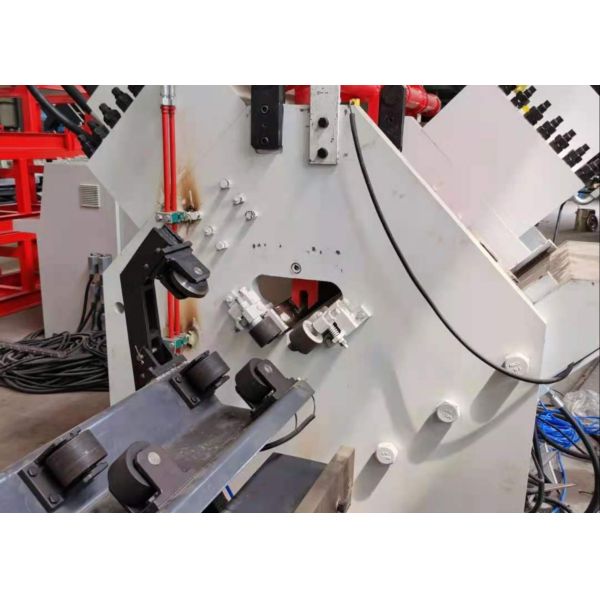 With Marking Cutting Function Cnc Angle Punching Machine Line Used For Power Communication Tower