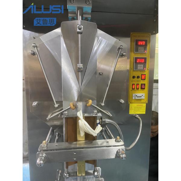 Automatic Water Pouch Packing Machine Pneumatic Driven 35-70 Bags / Min