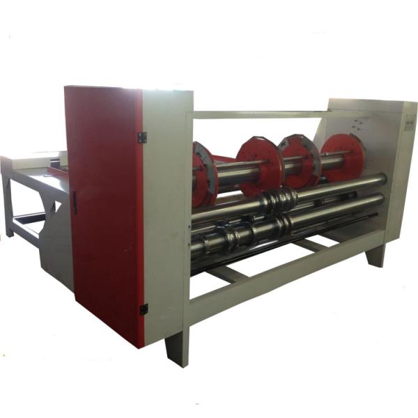Chain Feed Slotting Cardboard Grooving Machine For Box Making