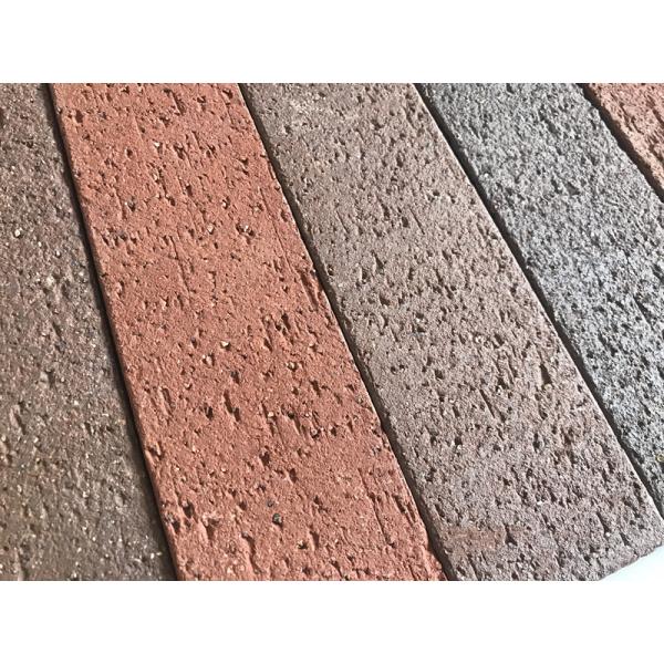 Outside Waterproof Decorative Brick Veneer , Smooth Face Brick Insulation Exterior
