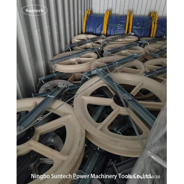 LGJ1120 1040mm Bundled 200KN Large Diameter Conductor Stringing Blocks