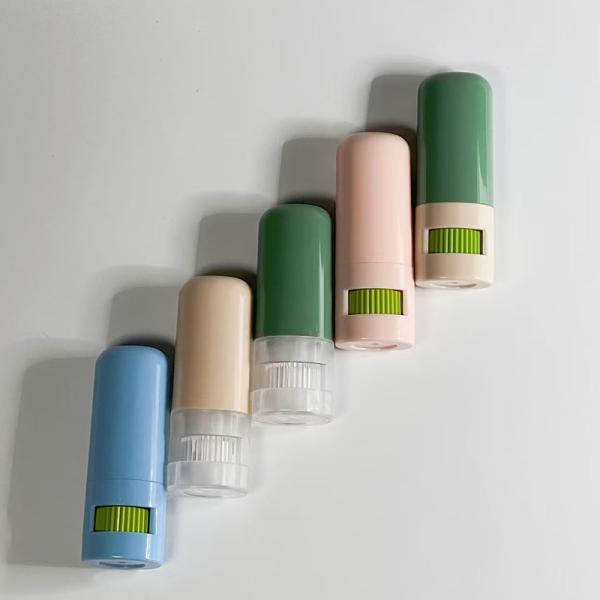7g Clear Twist-Up Deodorant Stick Container for Custom Logo
