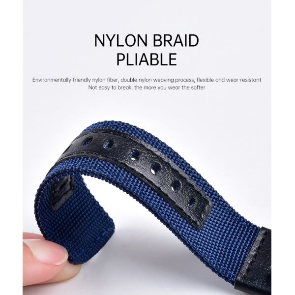 Classic Adjustable Nylon Strap · Customizable Logo