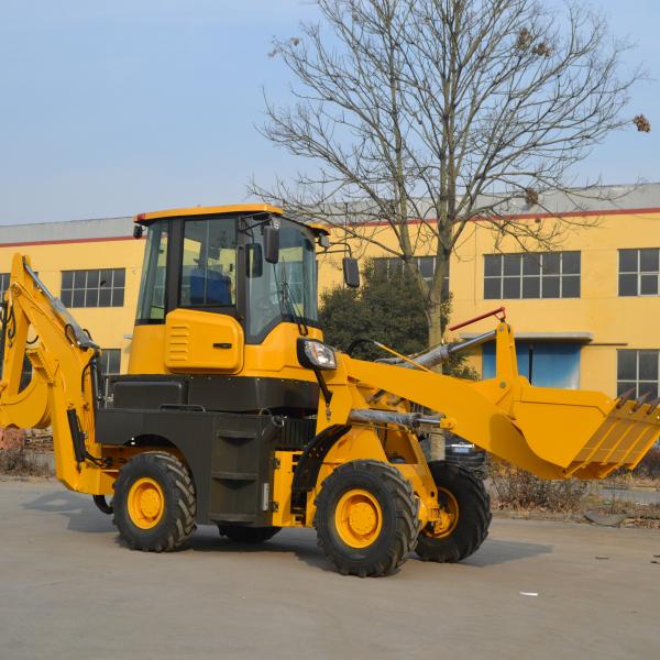 WZ30-25 Four Wheel 7.5t Backhoe Loader Machine With CUMMINS Engine