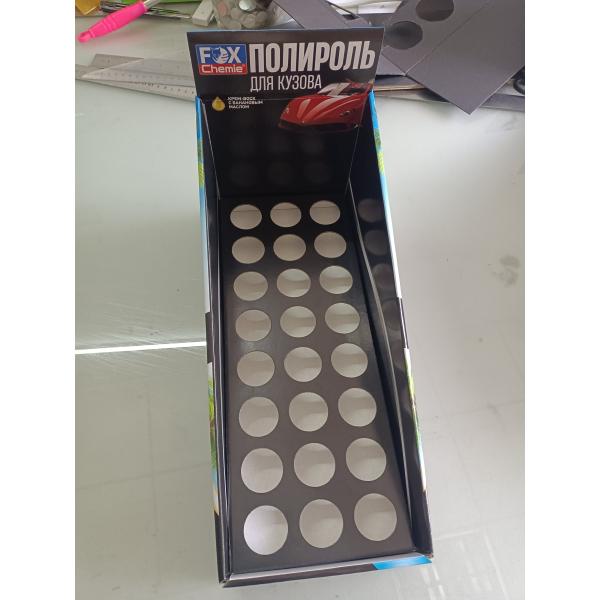 Custom Shelf Ready Box Tear Away Packaging Display Boxes Foldable Paper Retail Cardboard Counter Display Box