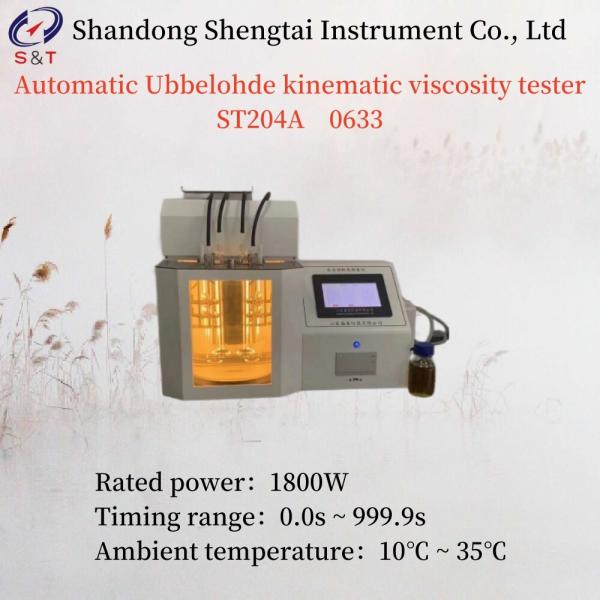 Automatic Ubbelohde Kinematic Viscosity Tester 1.8 KW