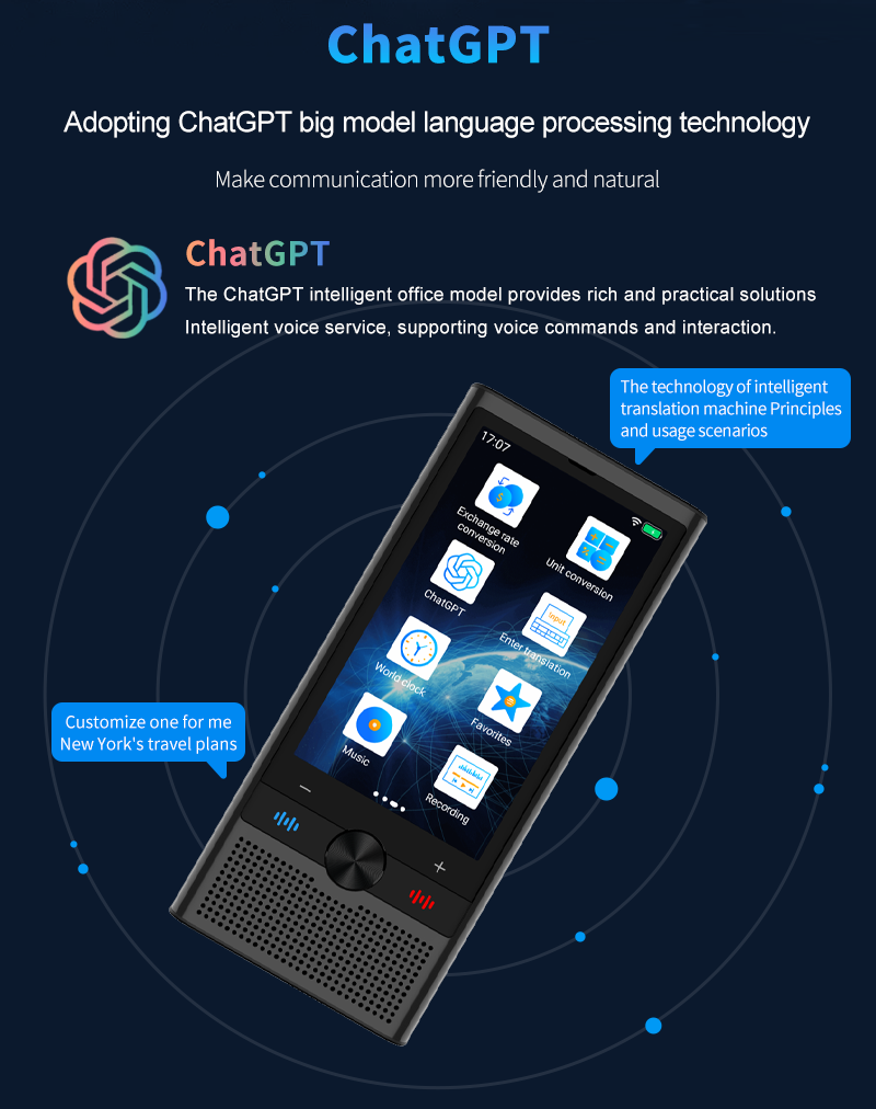 Online Offline Voice Language Translator Instant Interpretation Device Text Translation