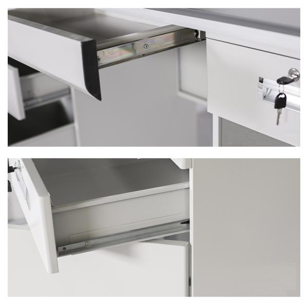 Modular Writing Table Computing Steel Desk Adjustable Office Metal Table Frame Executive Desk Office Computer Table Office Desk
