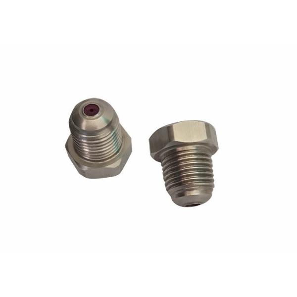 High Pressure Needle Nozzles With Embedded Ceramic Core Papermaking Nets Washing Nozzles