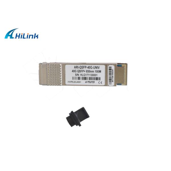 Multi - Mode Fiber QSFP+ Transceiver , QSFP Optical Module With Digital Diagnostics Monitoring