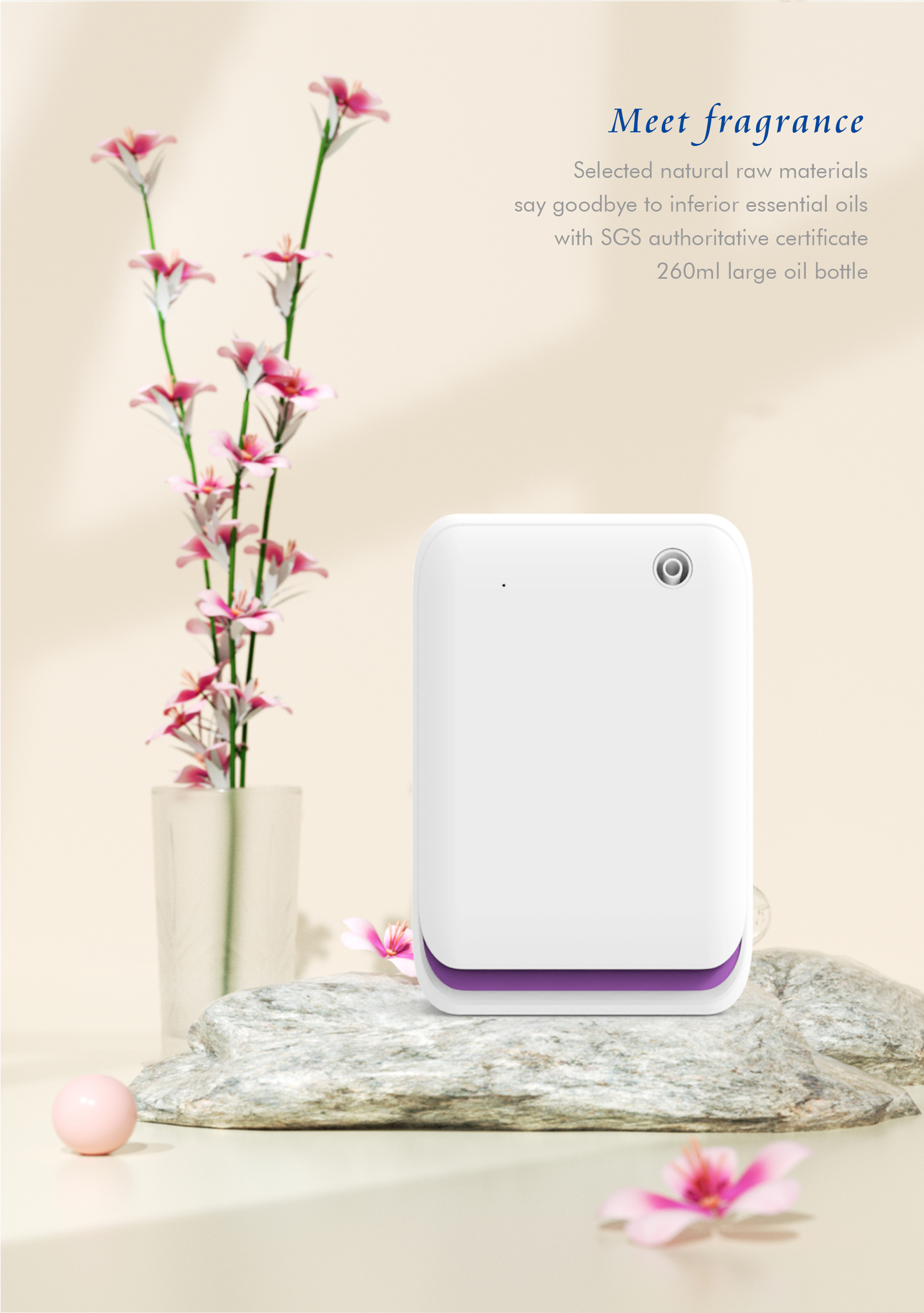 LD500 Aroma Diffuser installation example