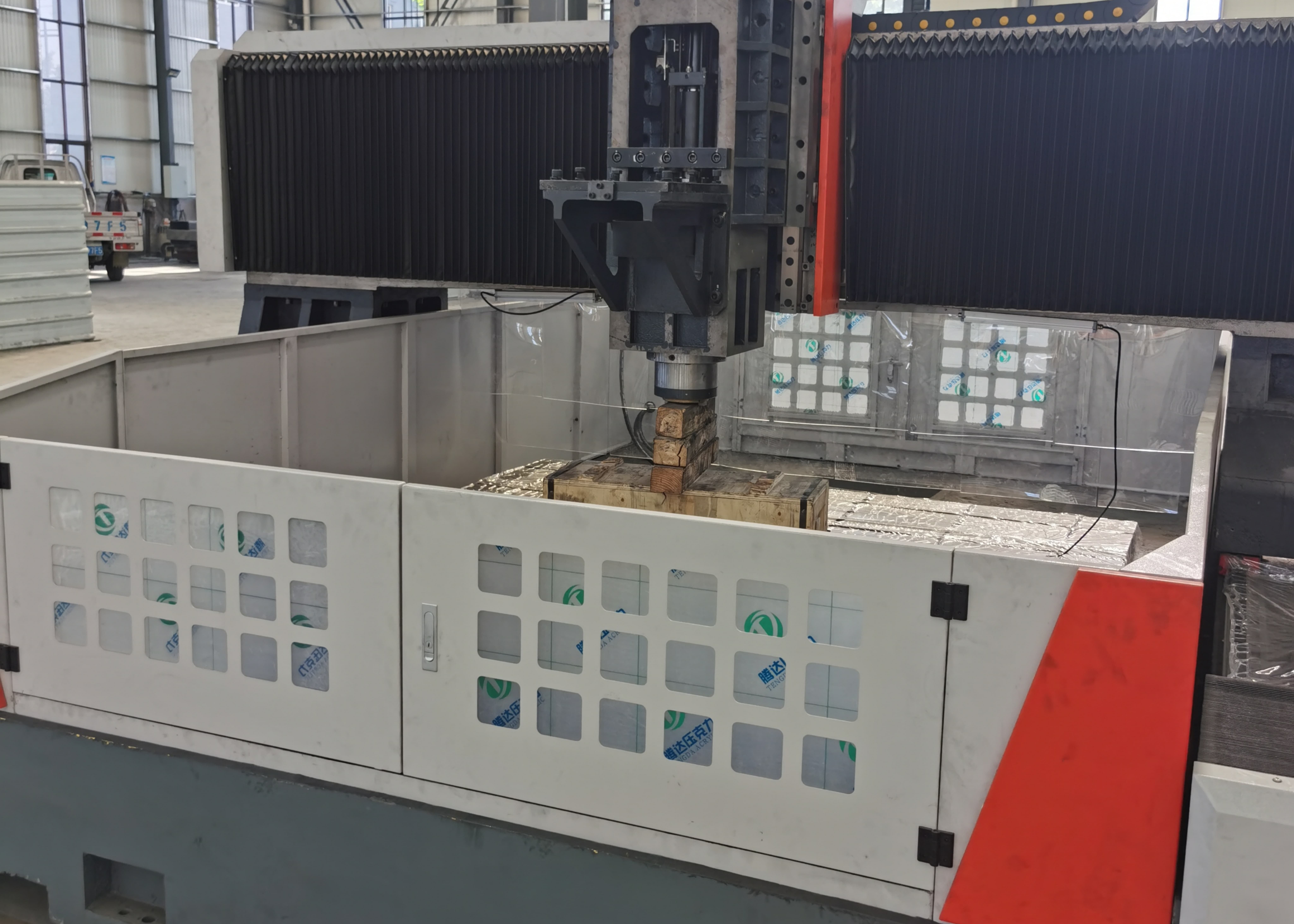 ≤160mm Max.Thickness CNC Gantry Flange Sheet Drilling Machine 2000mm Max. Horizontal Stroke
