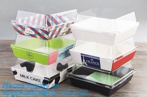 Quality Plastic food container wholesale lunch box takeout,PET Plastic container Susi box Salad box,sushi serving food trays sus for sale