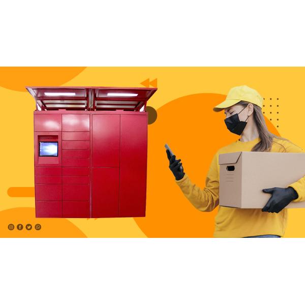 Outdoor Smart Safe Convenient Electronic Mail Box Parcel Delivery Locker