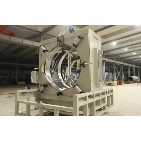 HDPE Outer Jacket Pipe Extrusion Line for PU Pre-Insulated Pipe with Vacuum Calibration and Dust-Free Planetary Cutting