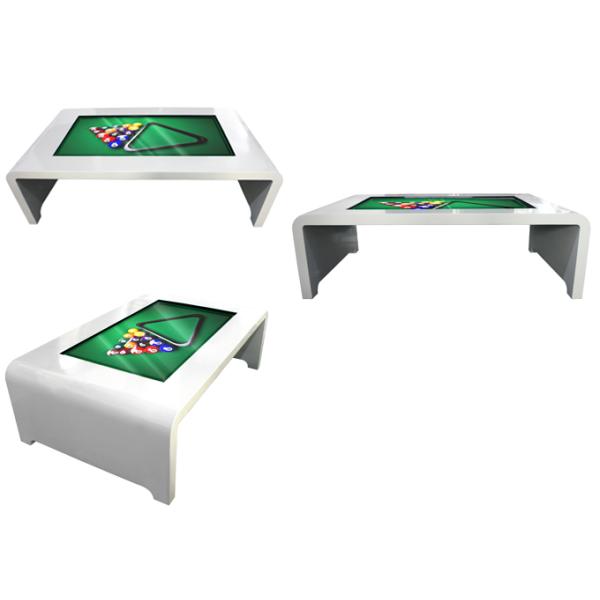 43 inch Interactive Digital Signage Kiosk multi touch screen coffee table With Multi color for optional