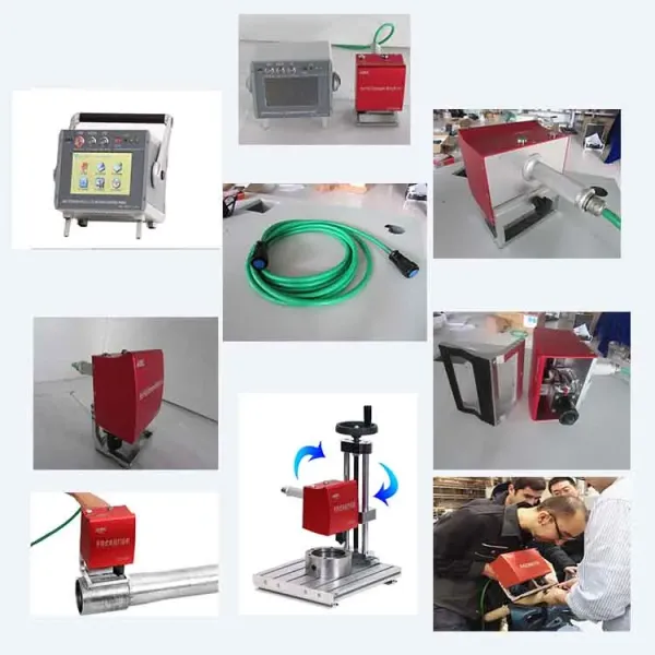 Portable DOT Pin Marking Machine with Trollet System