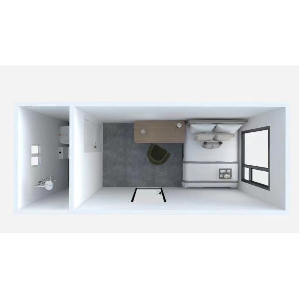 High Quality Prefabricated Tiny House Sleeping Foldable Container House Prefab Houses Modern for Hotel