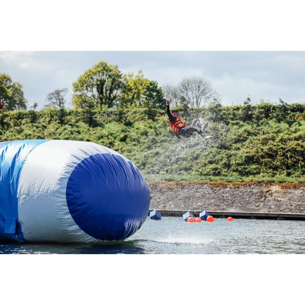 Giant inflatable water blob