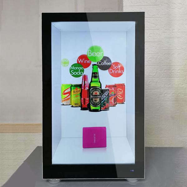 Customized 3840×2160 Transparent Lcd Display 86 inch Cabinet