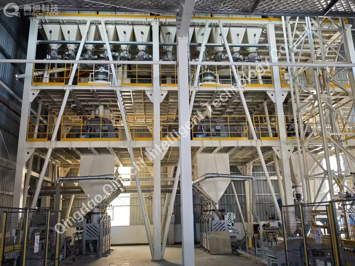 dry mixed mortar production line