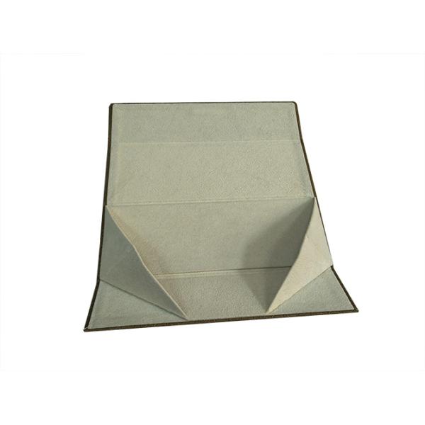 Leather Handmade Triangle Reading Foldable Eyeglasses Cases Eco-friendly