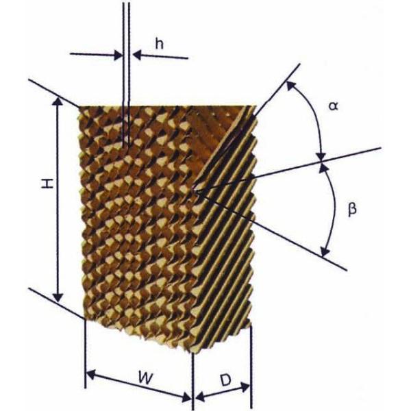 7090 multi applications poultry cooling pad