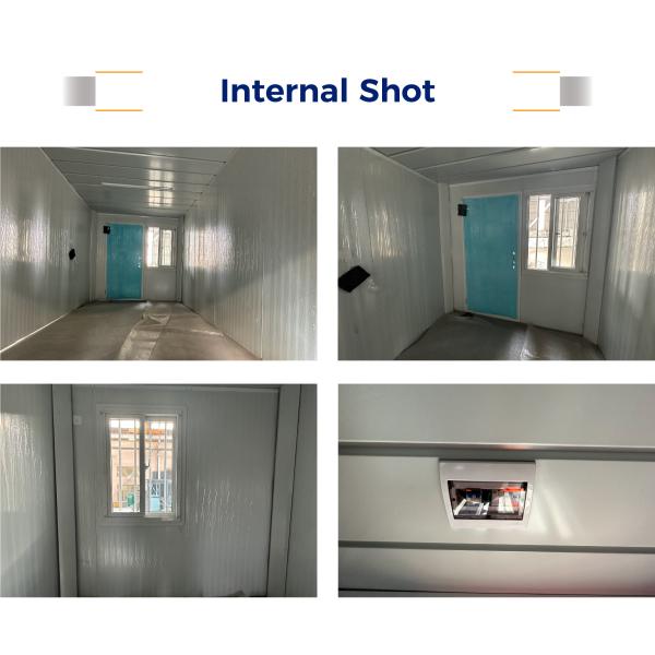 Multi-function 20ft Foldable Container House Aluminum Window Portable and Rust Moisture Proof for Outdoor Bedroom