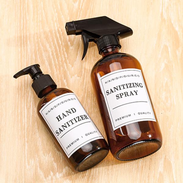 Customizable Seal Sticker for Body Wash Bottle Label