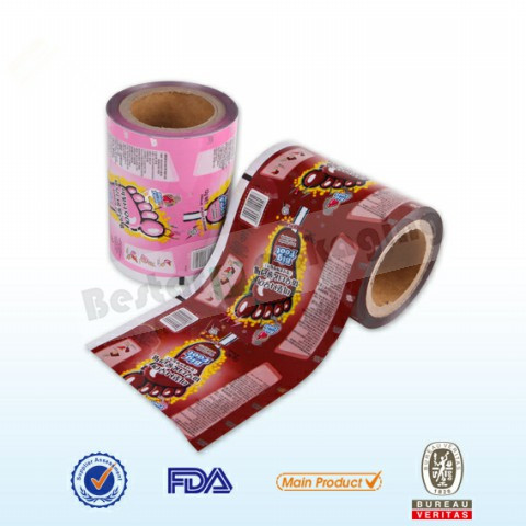 OEM grevure printing customized packaging for soap liquid with bestar packaging machine