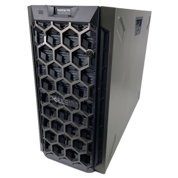 Dell PowerEdge T440 Tower Server with Intel Xeon Scalable Processors, 16 DDR4 DIMM Slots, and 8 x 3.5” SAS/SATA Drive Bays