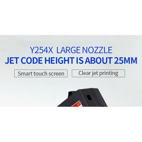 25.4mm Portable Batch Coding Printer Machine Handheld Inkjet Printer Gun Plate Type TIJ Printer