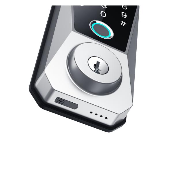 Double Sided Security Smart Lock Unlock Your Door with Fingerprint Key Card Code Entry