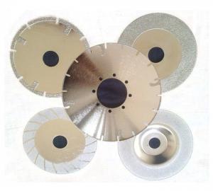 China 4-16 Electroplated Diamond Saw Blades For Glass / Tile / Marble / Stone Cutting on sale