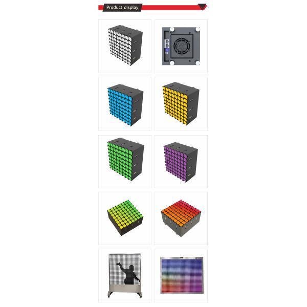 50mm Response Time Lcd Flip Dot Display For Video Wall Digital Clock