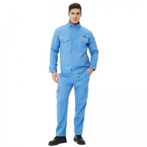 China Fire Resistant Clothing Work Wear Work Clothing Jacket And Pants Workwear Sets on sale