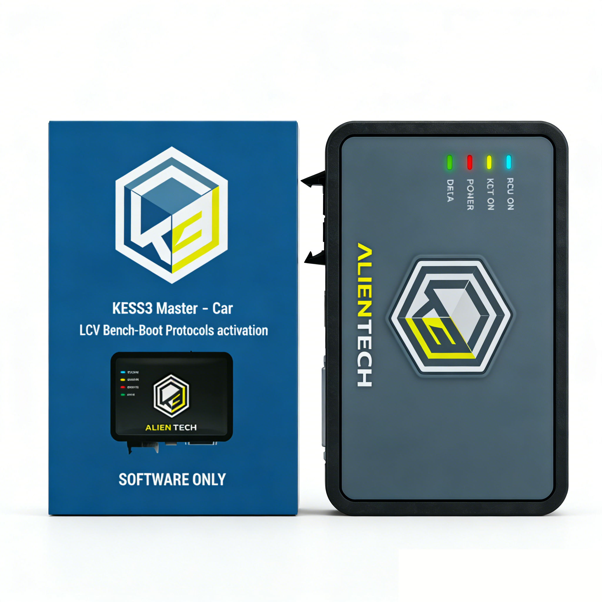 KESS3 Master Kit ECU TCU Programming Tool for Car LCV ECU TCU Programming Chip with Diagnostic Scanner obd mode Support
