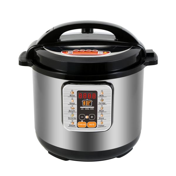 12 Quart Multifunction Electric Pressure Cooker With Safety Lock