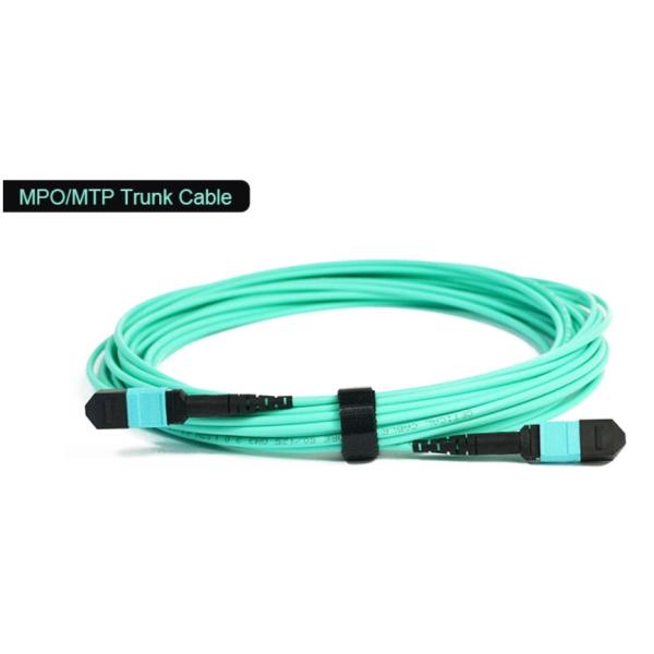 MTP / MPO-LC Sm Optical Fiber Patch Cable Round Cable Fanout 2.0mm
