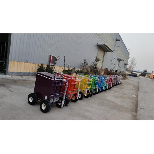 Small Display Showcase Trolley with Cooler Function Customized Trailer Cart in Any Color
